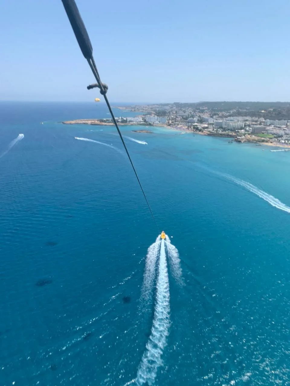 parasailing